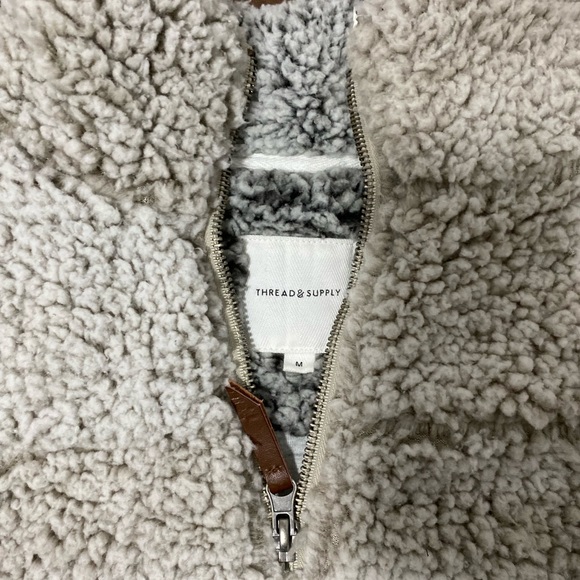 Thread & Supply Quarter Zip Sherpa - Picture 2 of 3